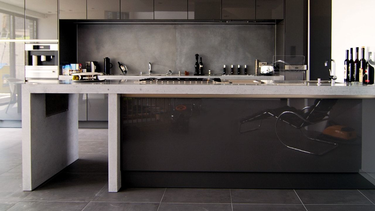 Betonküche Scorpacciata: Architekturbeton in der Küche